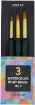 set 3 sinteticos profesionales para acuarela mop guache meeden premium watercolor paint brush mop 0