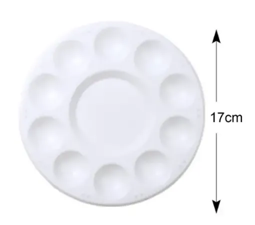 gode plastico paleta mezcladora forma circular 17cms medden 11 cavidades 0