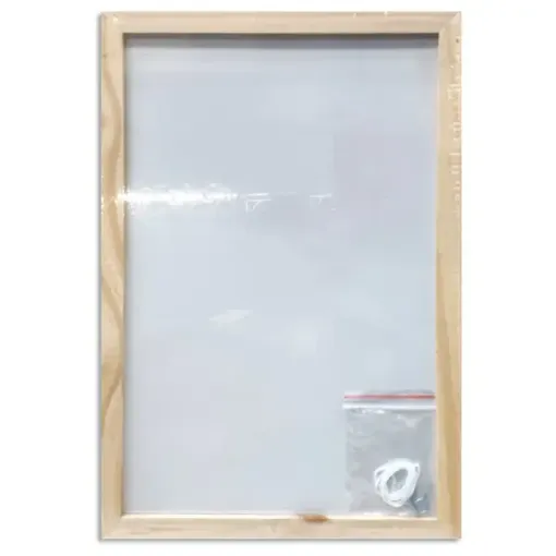 pizarra blanca marco madera 20x30cms 0
