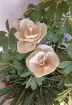 flor artificial artesanal 30cms modelo peonia lienzo f010 1