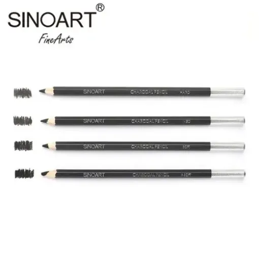 lapiz carbonilla charcoal pencils sinofirm sinoart grafito soft 0