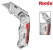 cortante trincheta cutter 19mms hoja trapezoidal guia metalica ronix rh 3009 0