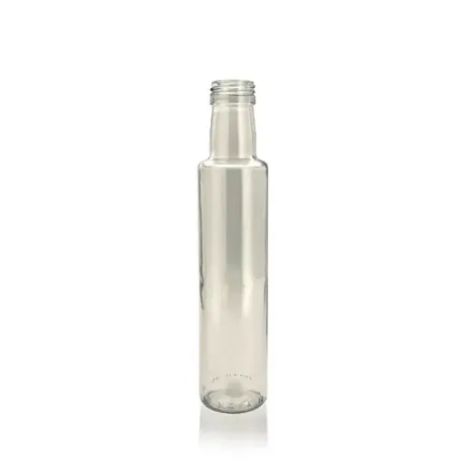botella vidrio flint 250ml 5x23cms sin tapa 0