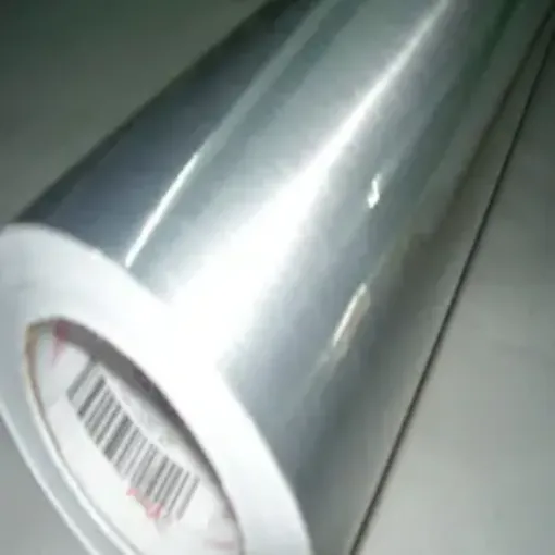 vinilo color metalico plata polyester tm 24 60 100cms 0