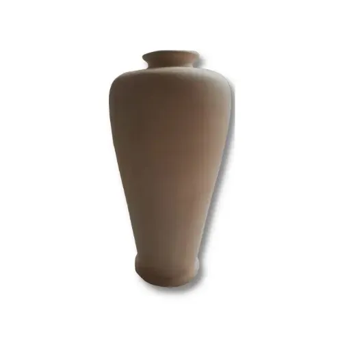 florero ceramica alto molde botellon ancho arriba 0