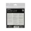 hojas para laminar plateado la hoja silver leaf montmarte 14x14 color plata paquete 25 unidades 1