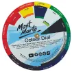 rueda para preparar colores mini color wheel dial 10 5cms mont marte 0