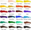 set 24 oleos pomo 12ml signature mont marte colores brillantes alta pigmentacion 2