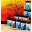 pintura acrilica secado rapido acabado semimate signature mont marte x300ml color negro 1