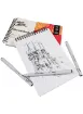 libro espiral para bosquejar sketchbook mont marte papel 150grs medida a5 x30 hojas 1