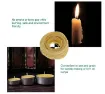 pabilo importado mecha 1 2mm canamo cera organico eco friendly para velas artesanales rollo x61mts 1