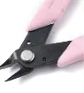 pinza alicate mini para bijouterie joyeria acero al carbono punta corte al ras mango plastico 1