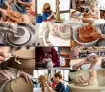 set 8 herramientas para modelado masas ceramica alfareria pottery tool 2