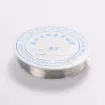 alambre blando cobre para bijouterie 020mms rollo 35mts color plata 1
