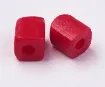 cuentas plastico para bijouteri pulseras collares forma cubo 4mms x45grs 450 unidades surtidas 1
