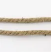 cuerda rustica yute trenzada 9mms natural por 3 mts aprox 1