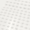 sticker party stickers apliques forma media perlas wy a color blanco 1