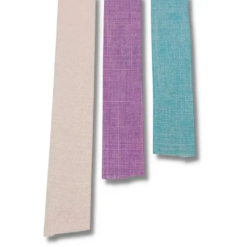 cinta rustica algodon cottony bolis 30mms ancho por metro color violeta 0