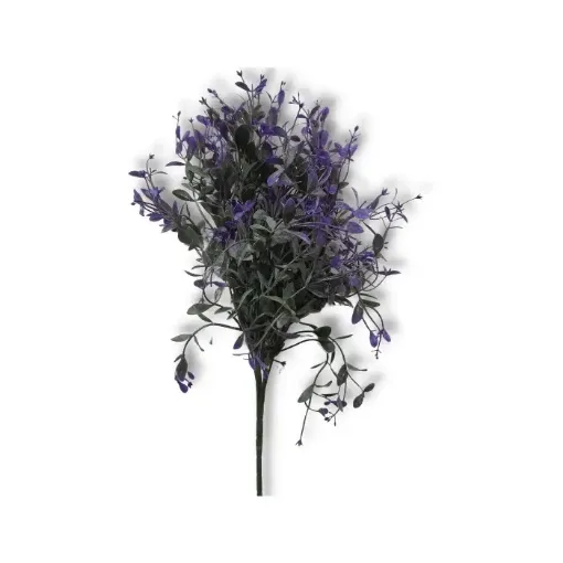 ramo follaje artificial lavanda 35cms cod a1822 color violeta 0