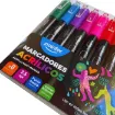 marcadores acrilicos pintura acrilica punta media 3 5mms pointer x8 colores brillantes 1