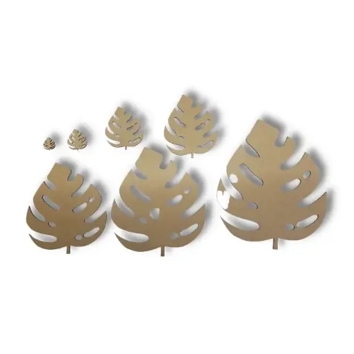 calado mdf t5 20cms serie botanica modelo hoja nro 4 0