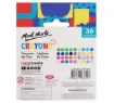 set 36 crayolas lapices cera signature mont marte caja x36 colores vibrantes 1