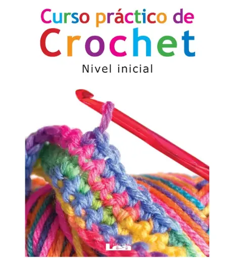 libro curso practico crochet 32paginas editorial lea 0