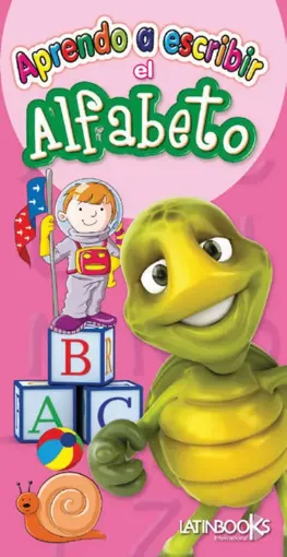 libro infantil aprendo escribir el alfabeto mayusculas editorial latinbooks 24 paginas 16 5x32cms 0
