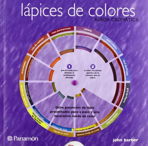 libro rueda cromatica lapices colores editorial parramon 20x20cms 160pags 0