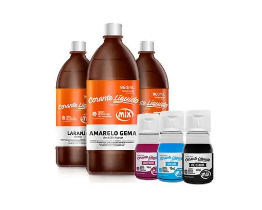 colorante liquido alimenticio para jabones mix frasco 960cc variedad colores 0