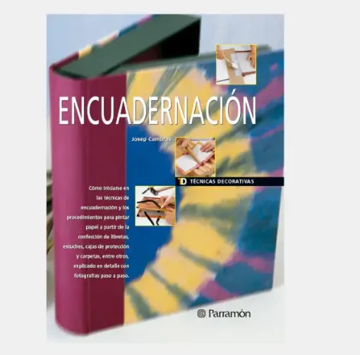 libro tecnicas decorativas encuadernacion editorial parramon 21x28cms 144pags 0