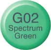 tinta recarga para marcadores copic various ink x25ml color g02 spectrum green 1