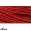 hilo bordar 100 algodon mouline anchor 8mts color 09046 rojo vivo 1