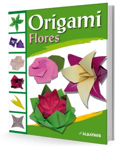 libro origami flores albatros por alberto avondet 63 pags 21x26cms 0