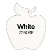 pintura acrilica mate acrylic paint apple barrel 2oz 59ml color 20503e white blanco 2