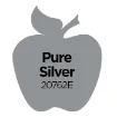 pintura acrilica mate acrylic paint apple barrel 2oz 59ml color 20762e pure silver plata pura 1