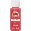 pintura acrilica mate acrylic paint apple barrel 2oz 59ml color 21469e flag red rojo bandera 0