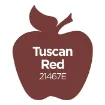 pintura acrilica mate acrylic paint apple barrel 2oz 59ml color 21467e tuscan red rojo toscano 2