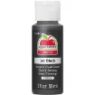 pintura acrilica mate acrylic paint apple barrel 2oz 59ml color 21885e jet black negro azabache 0