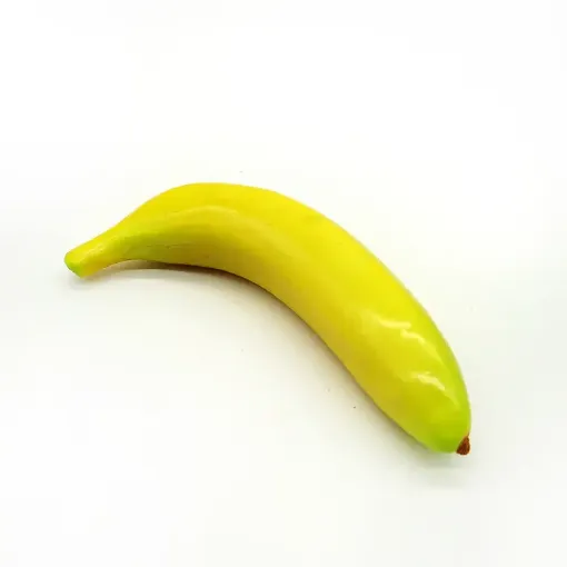 fruta verdura grande plastico modelo banana 17x4cms 0