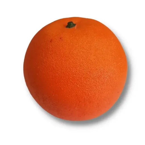 fruta verdura grande plastico modelo naranja 7x7cms 0