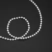 hilo guia cadena perlas unidas blancas 6mms rollo 30 metros 1