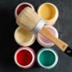 Imagen de Pintura acrilica ultra mate a la tiza Home Decor Chalk FOLK ART *2oz. varios colores a eleccion