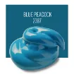 pintura acrilica satinada multi surface folk art 2oz 59ml color 2387 blue peacock azul pavo real 1