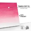acuarela gel traslucida acrilica watercolor gelz folk art 2oz 59ml color 50942 pinkberry mora 2