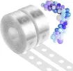 cinta transparente para globos 15mm rollo 10mts 2