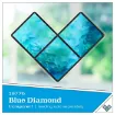gallery glass stained pintura vitral traslucida folk art 2oz 59ml color 19776 blue diamond azul diamant 1