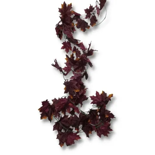 guia hojas artificiales hiedra otonial purpura 200cms gh2571 0