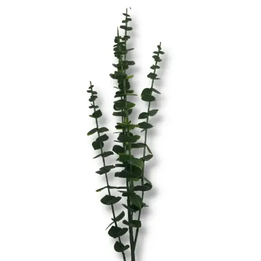 vara hojas artificiales eucaliptus plastico 60cms f940 color verde 0