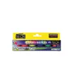 set temperas neon fluorescente acrilex 1006 caja 6 colores 15ml 1